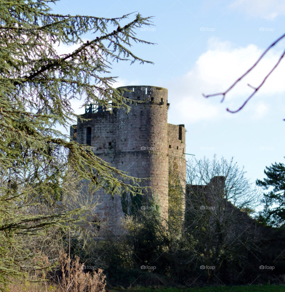 castle wales caldicot uk by welshmel