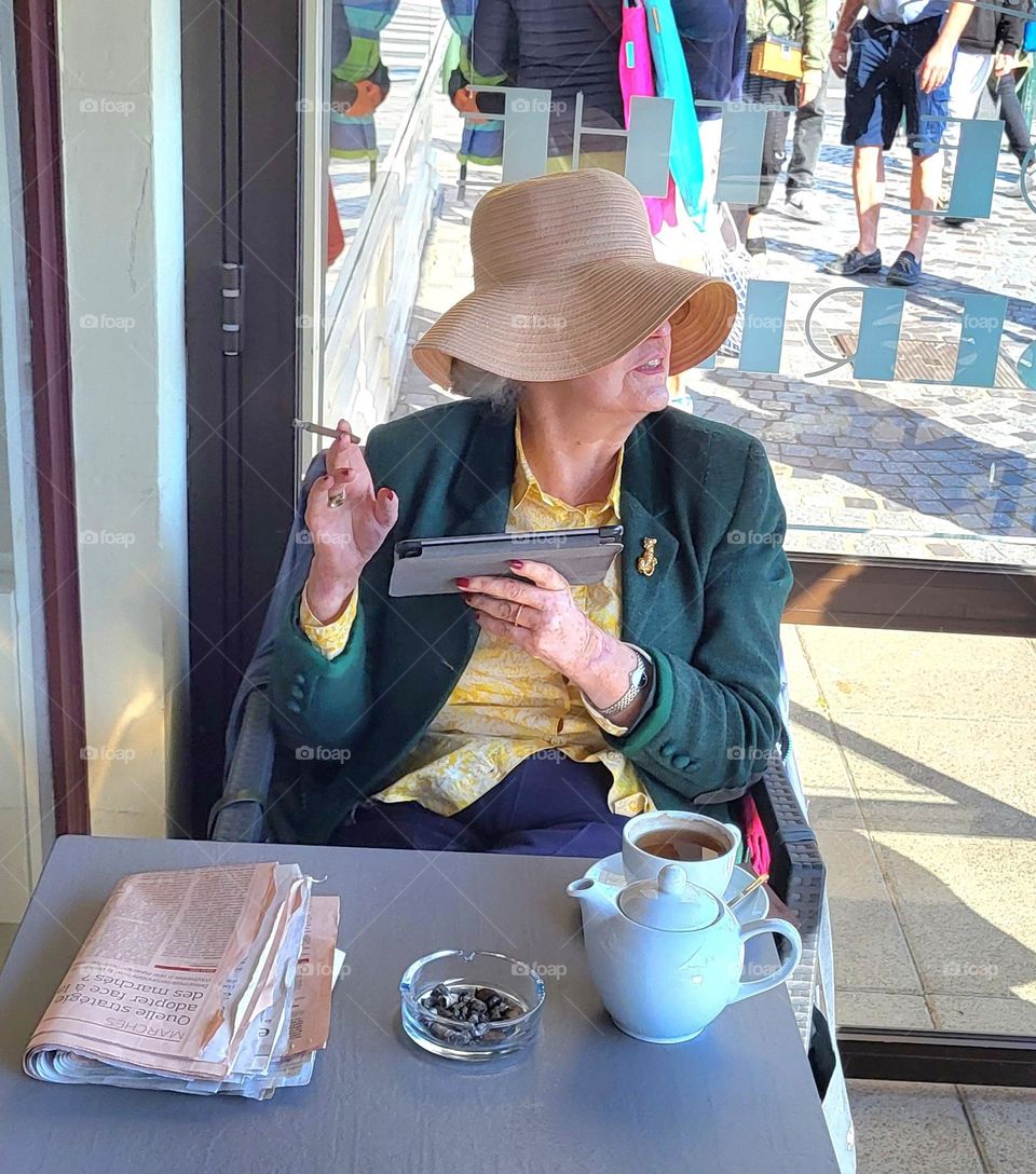 à Trouville-sur-Mer..