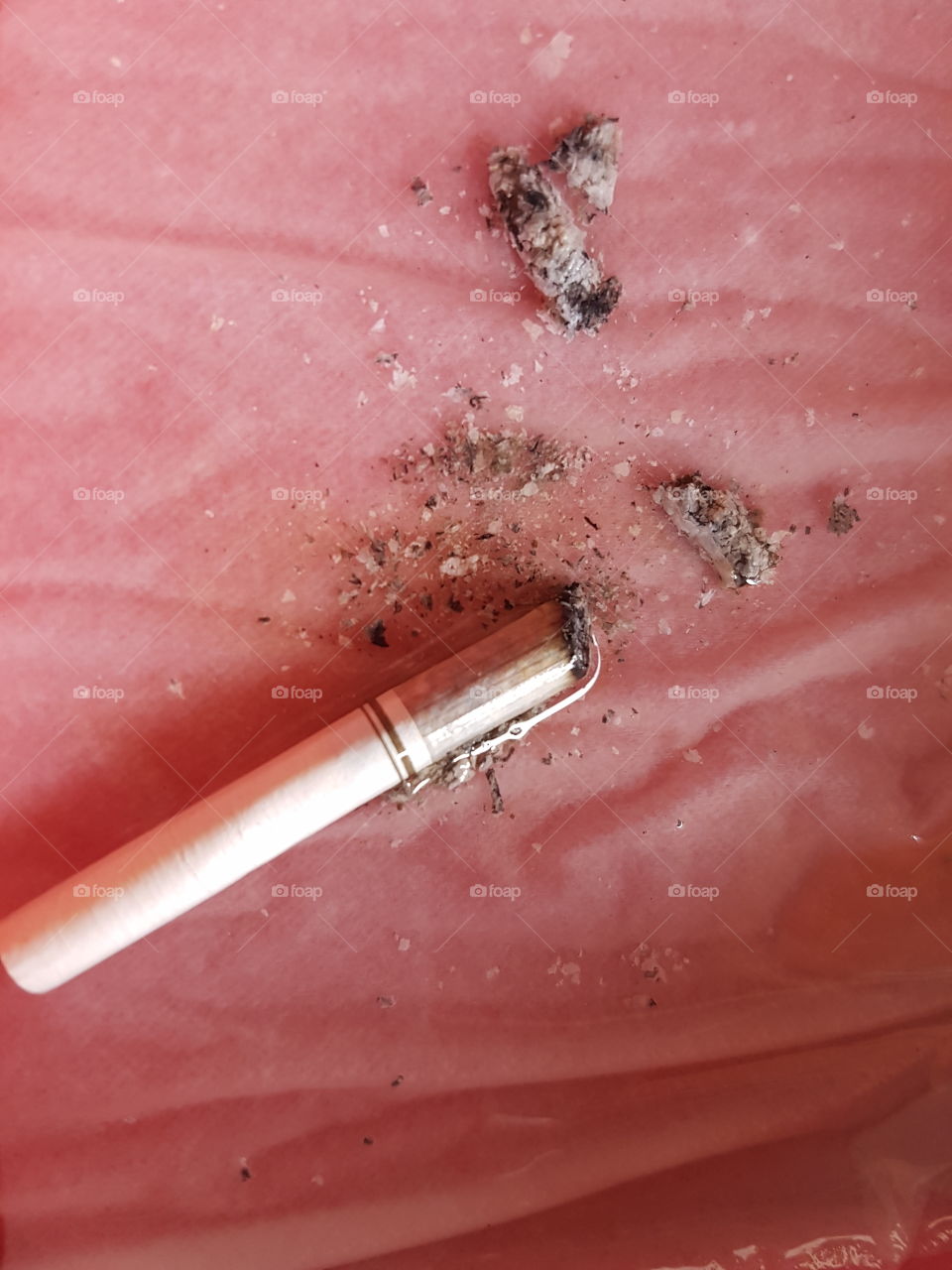 cigarette butt