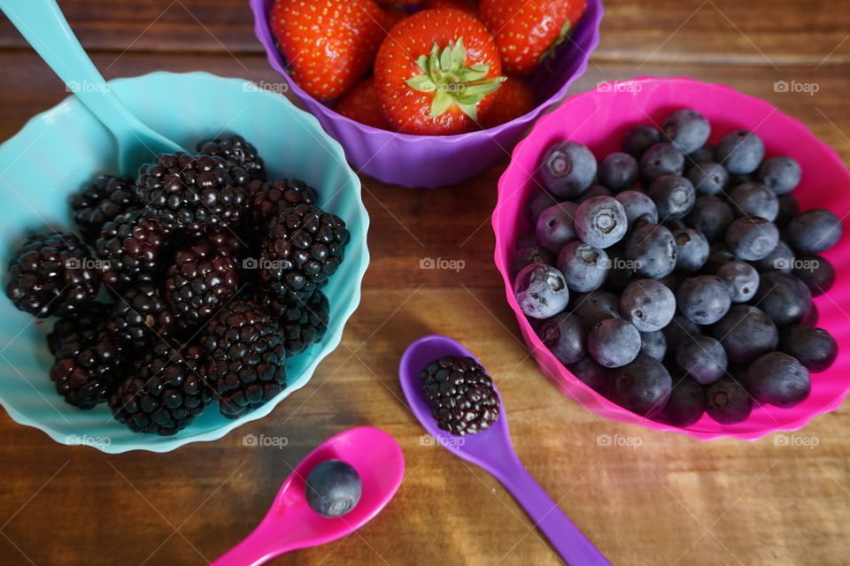 Colourful Summer Berries