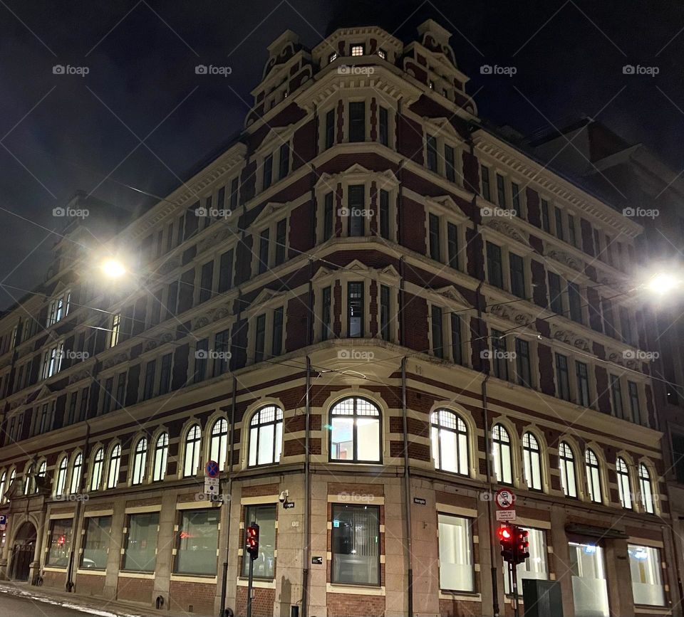 The fancy corner block, Oslo