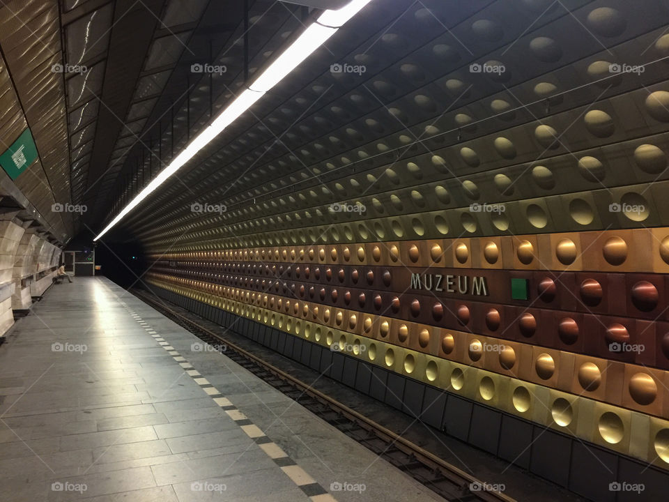 Muzeum Metro Station / Prague 