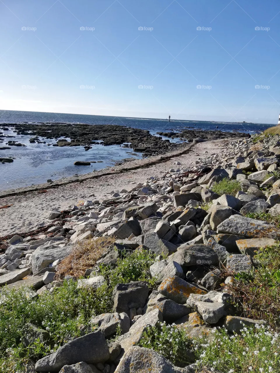 Plage bretonne
