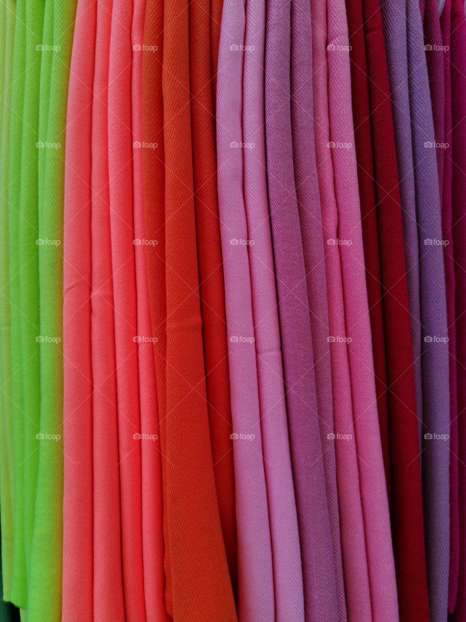 Fabric rainbow