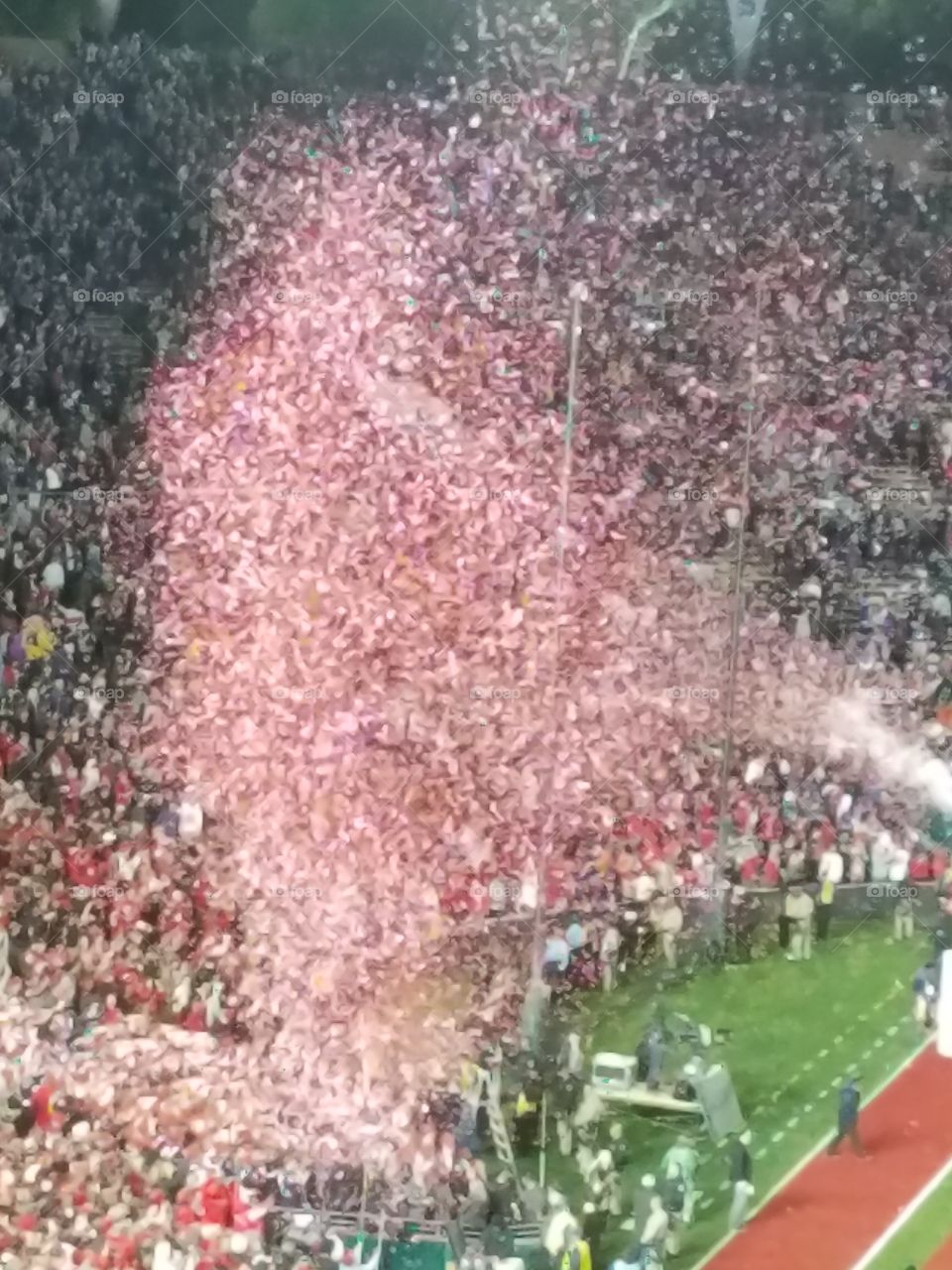 celebrate Rose Bowl win