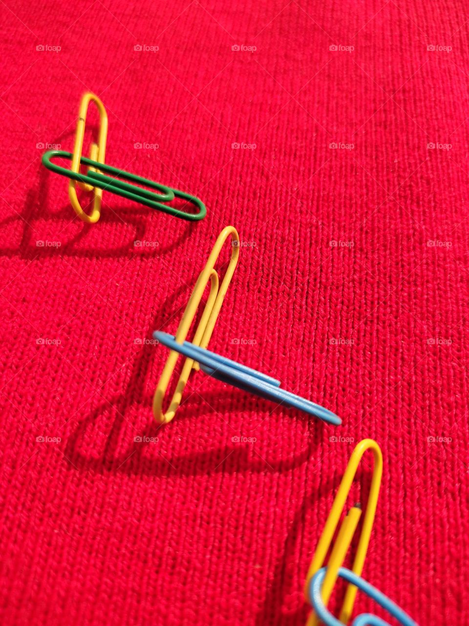 set of metal paper pins