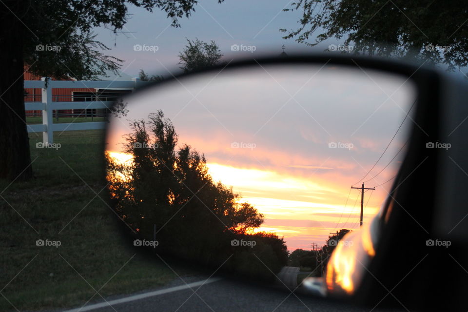 Pic taken from Rearview Mirror 