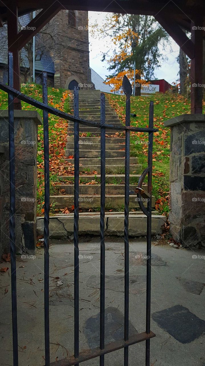 old church gate