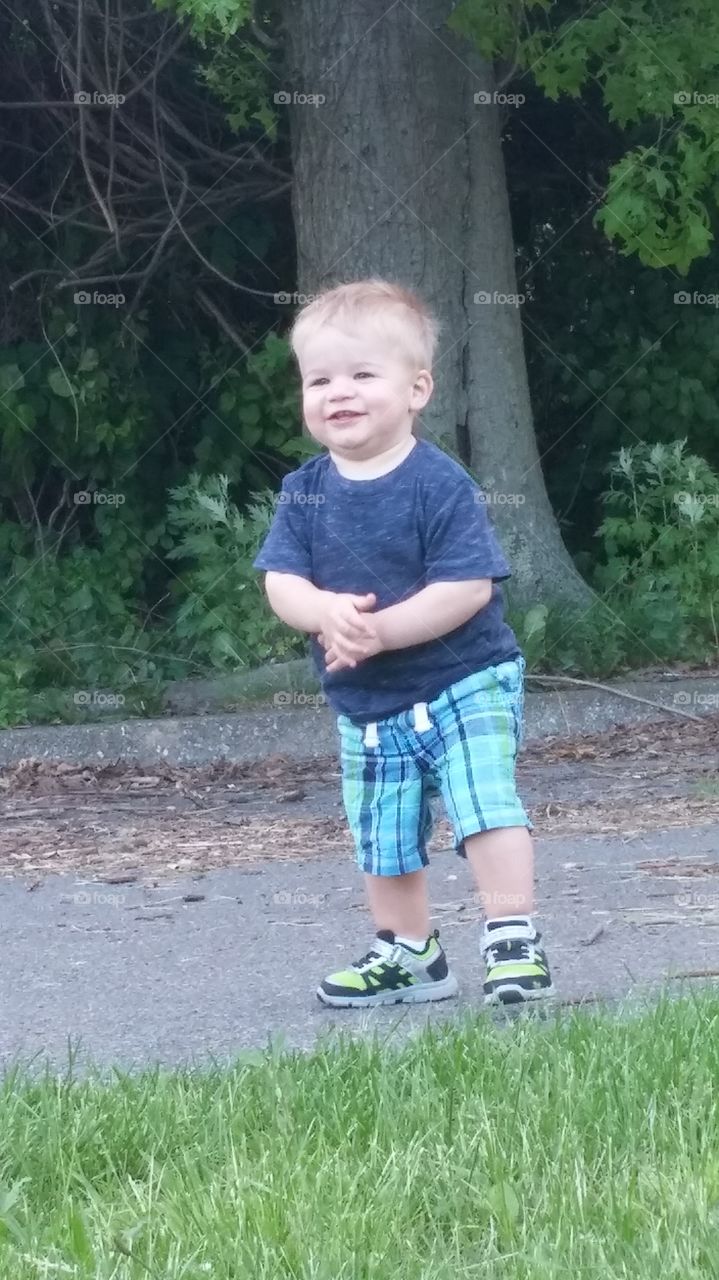 Child, Boy, Outdoors, Park, Fun