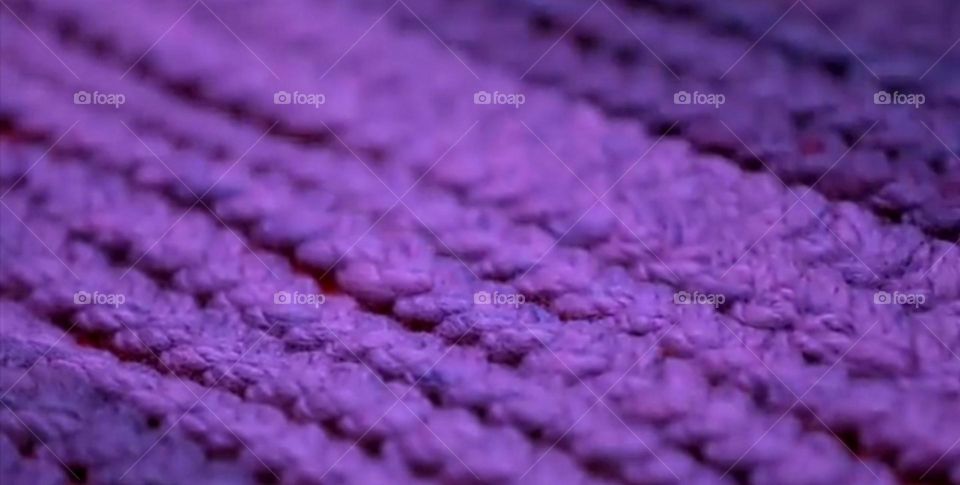 purple wool arranged in order