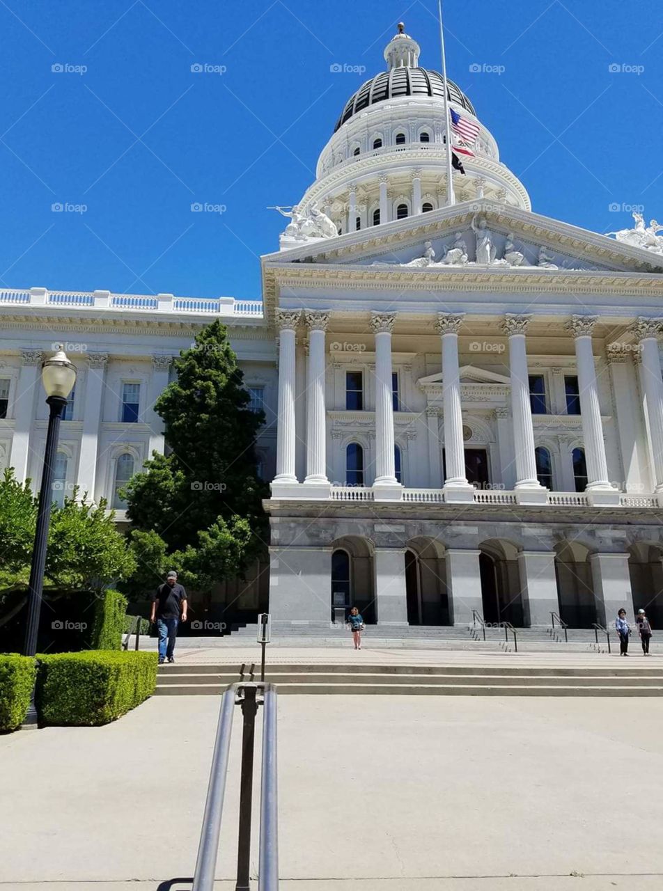 Sacramento California capital building