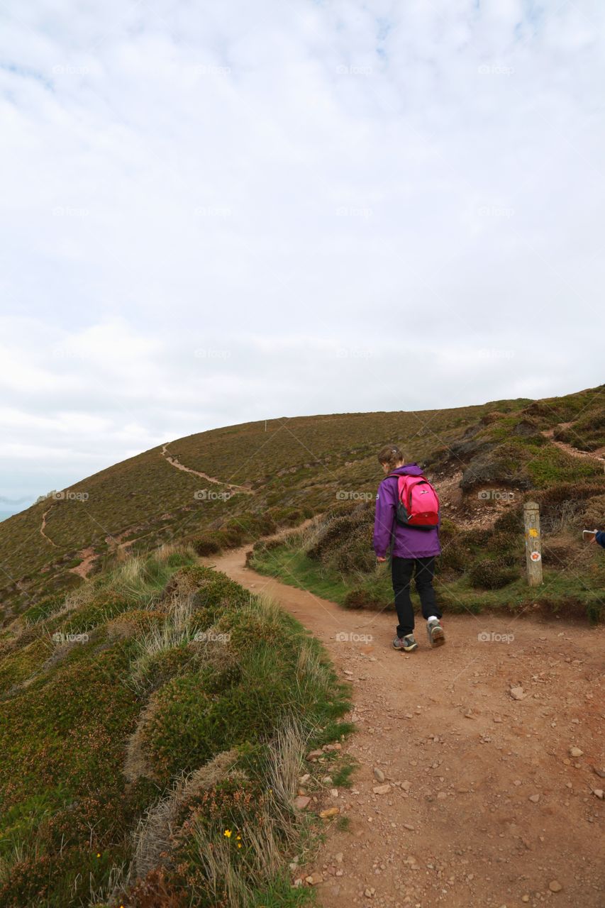 Walking the Cornish coast