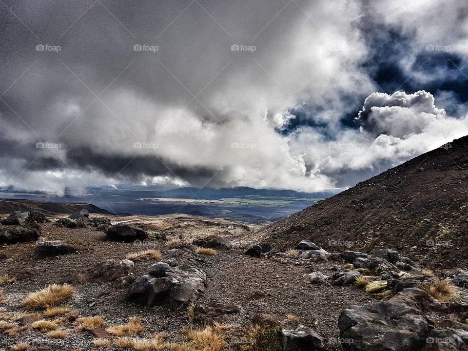 Alpine Banks of  Mt Ruapehu NZ