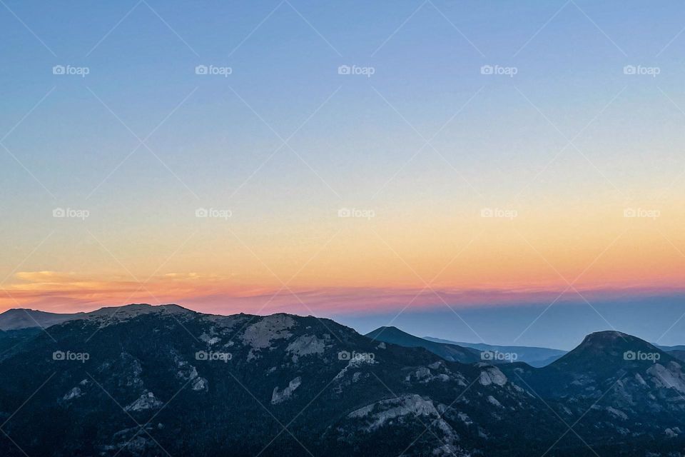 Rocky Mountain Sunset