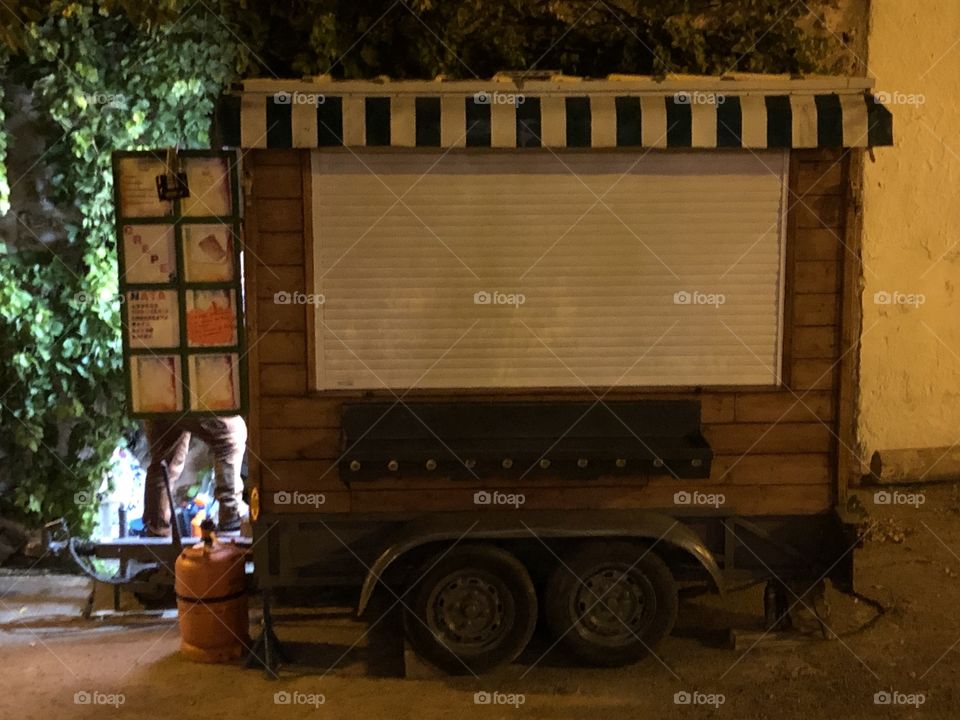 Rectangle   crepe stand 