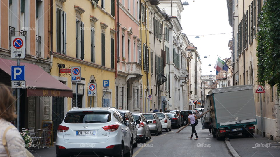 Colored street