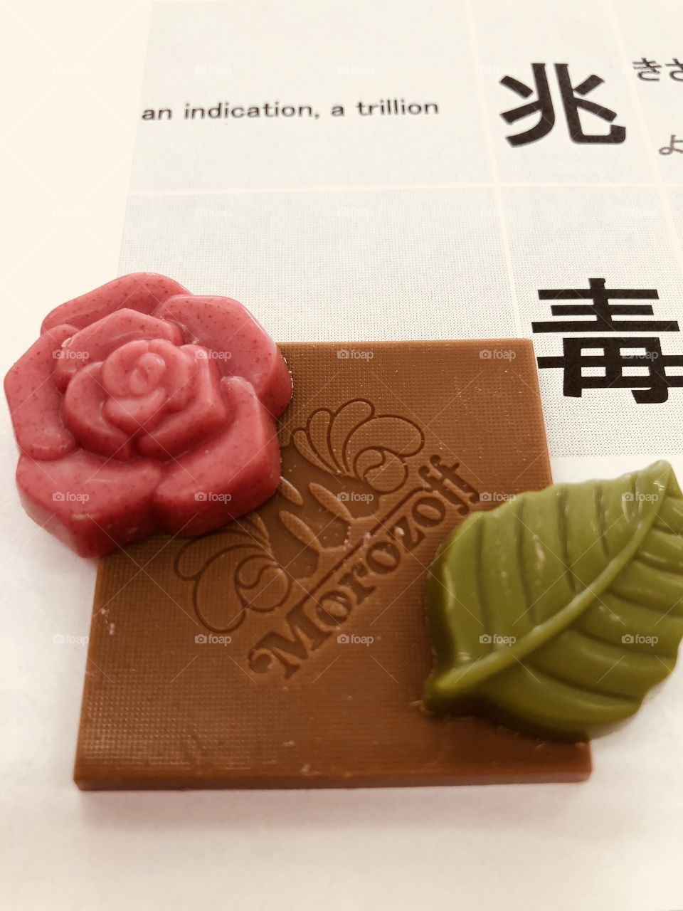 The art in the chocolates 