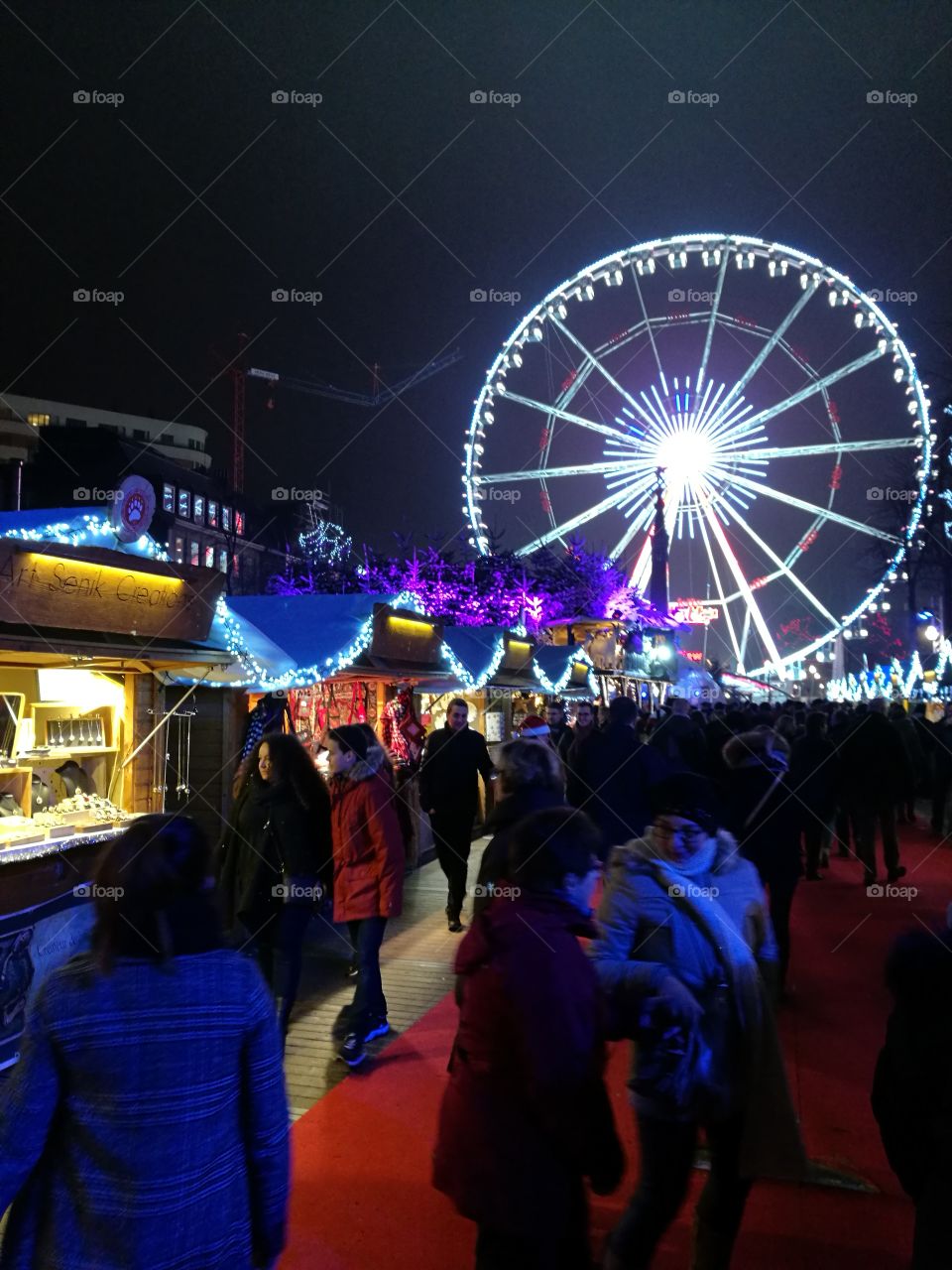 xmas market in Brussels