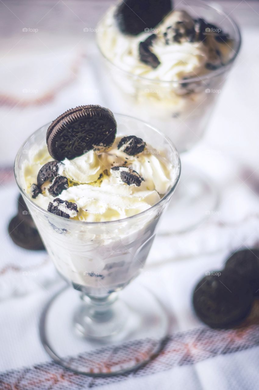 Oreo ice cream