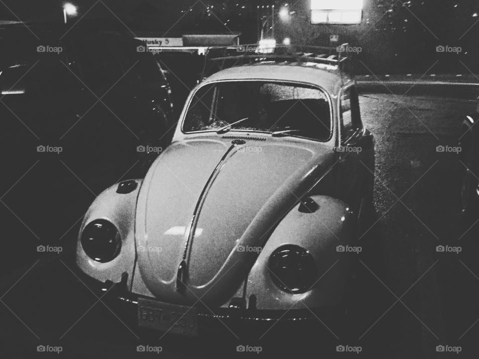 Old Volkswagen Beetle