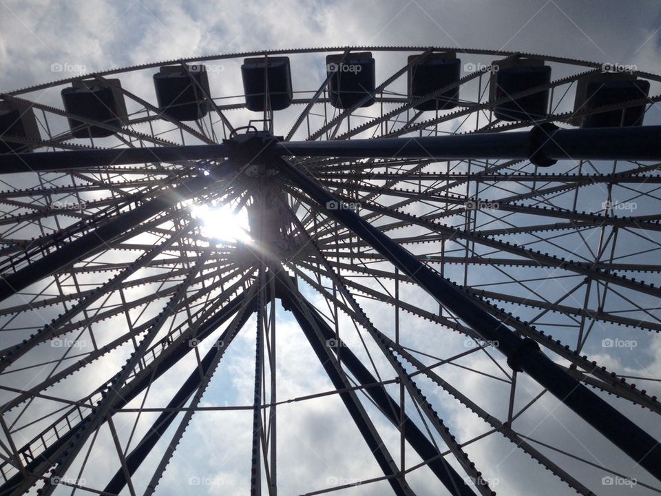 Sunny Ferris wheel