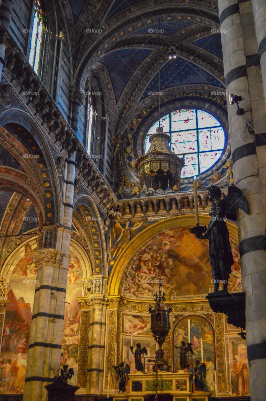 Interior de la Catedral de Siena (Siena - Italy)