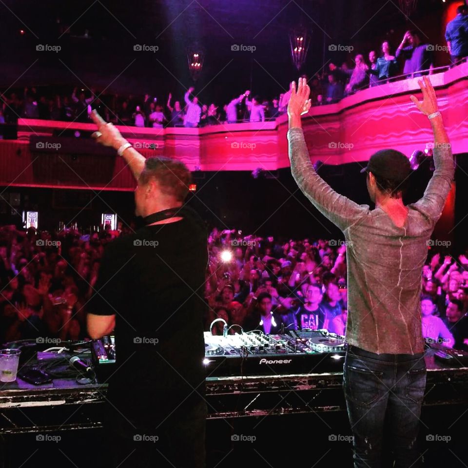 Backstage 🎶 
Webster Hall, New York 