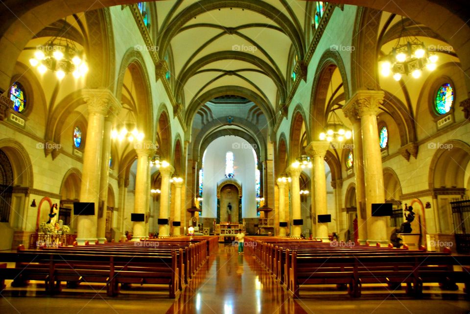 Manila Cathedral Interior