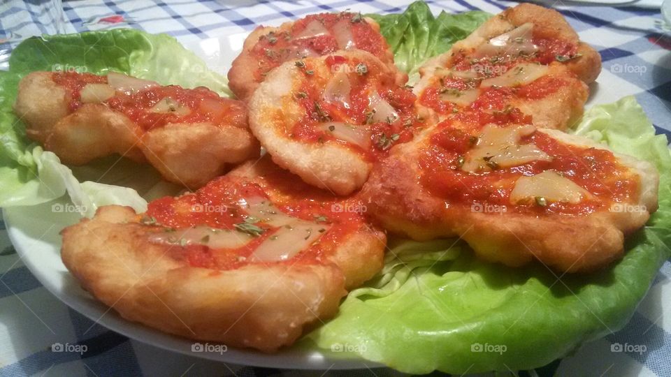 Mini pizzas