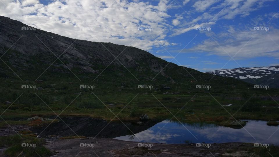Landscape, Mountain, Water, No Person, Lake