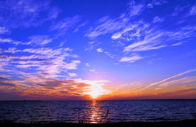 Scenic view of dramatic sky