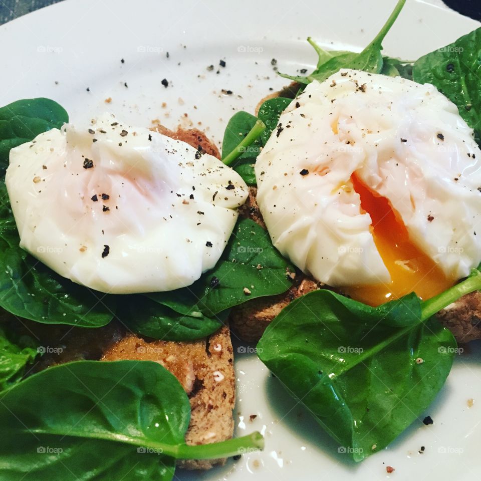 Sunday Poached Eggs