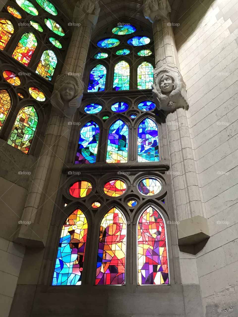 Sagrada Família vitral 