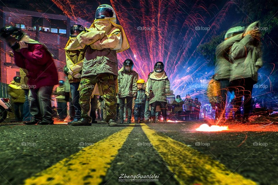 Taiwan transition- Beehive Fireworks Festival