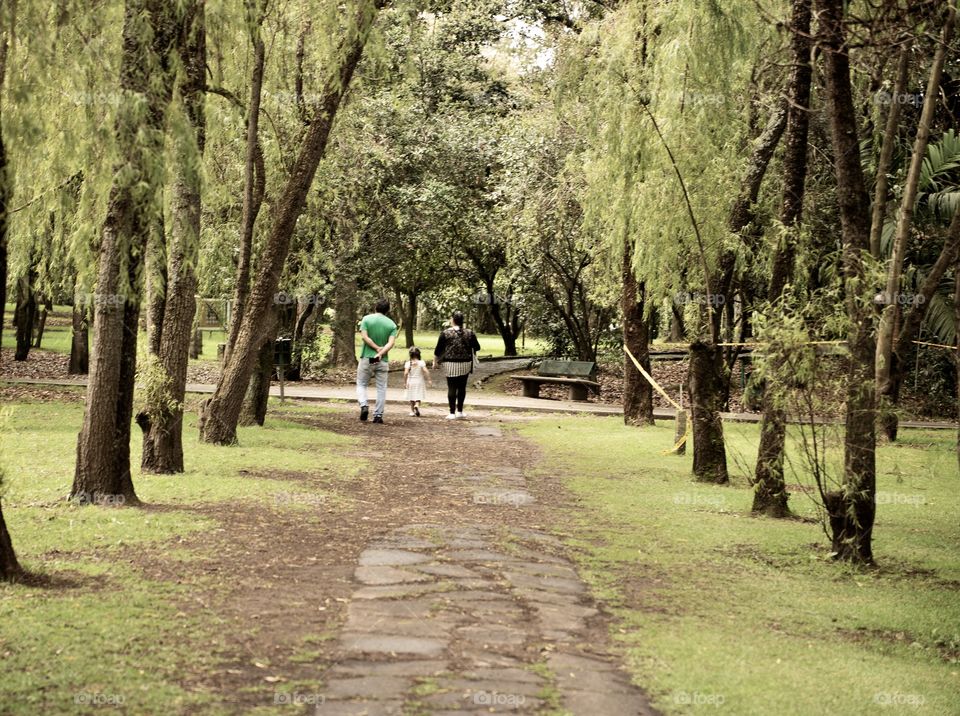 People in park 