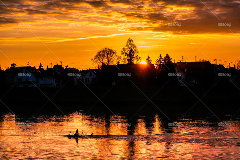 Sunset in Germany