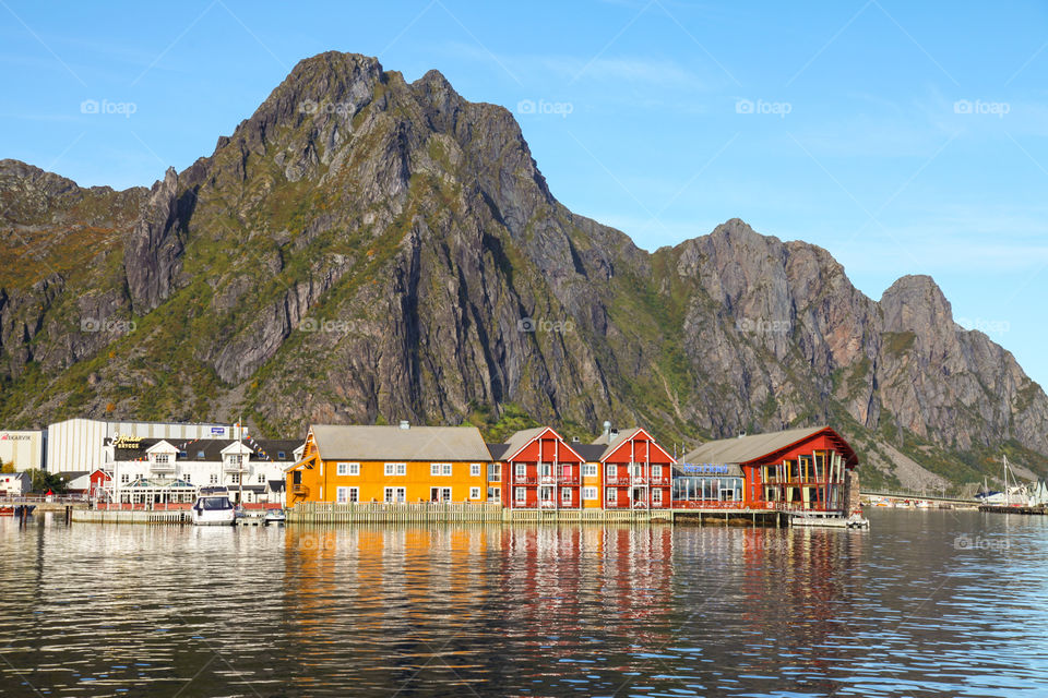 Lofoten in Norway. 