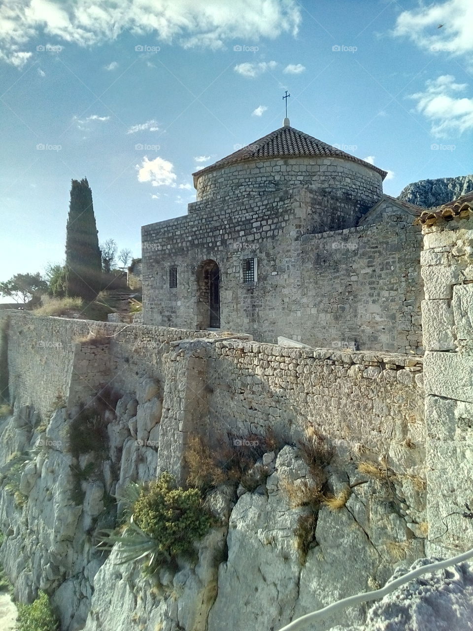 Church in the fortress of Klis