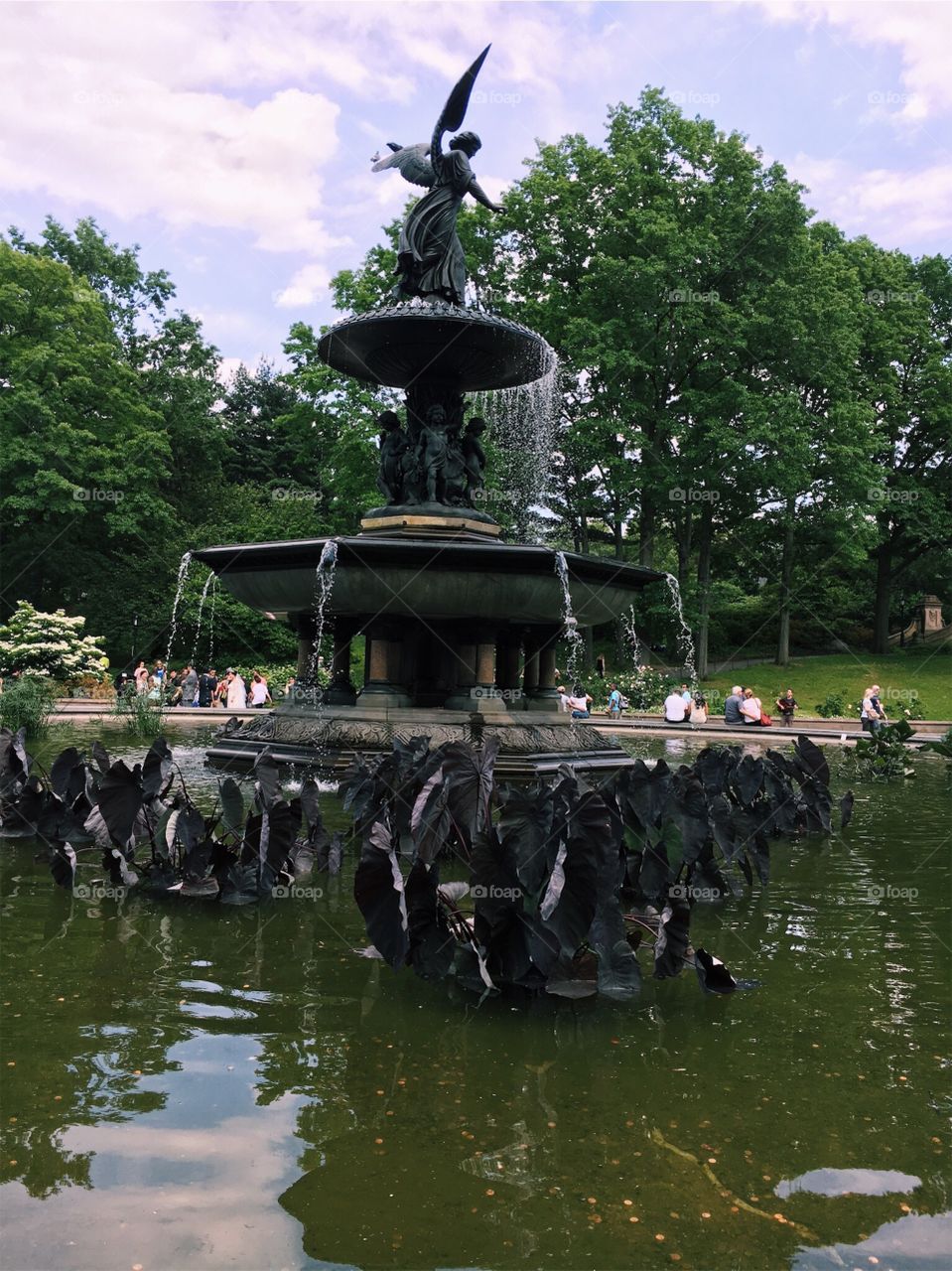 Central Park fountain