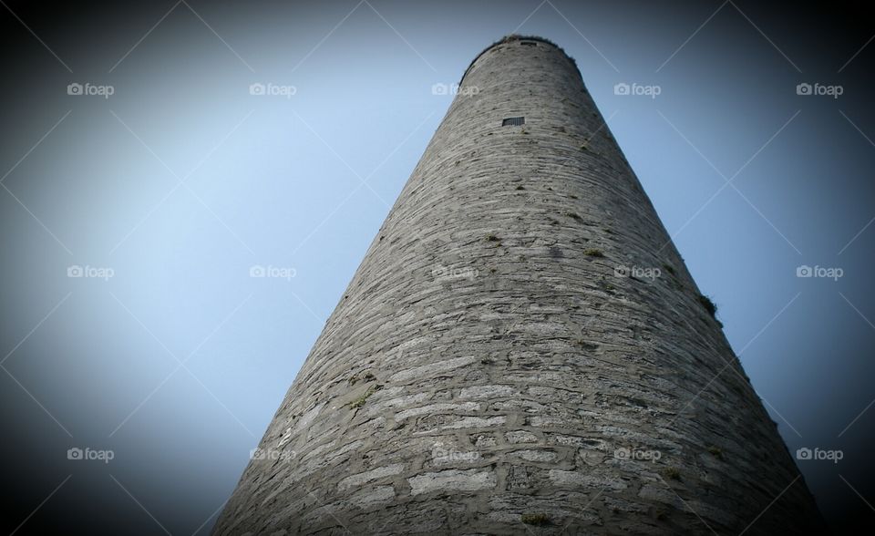 Lookin up. tower in ireland