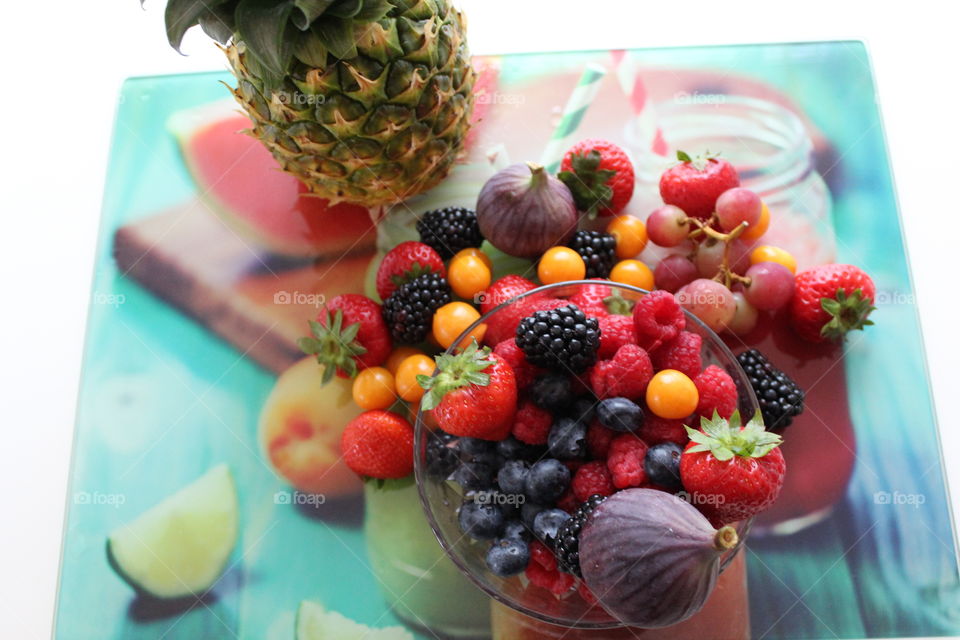 fruits and berries