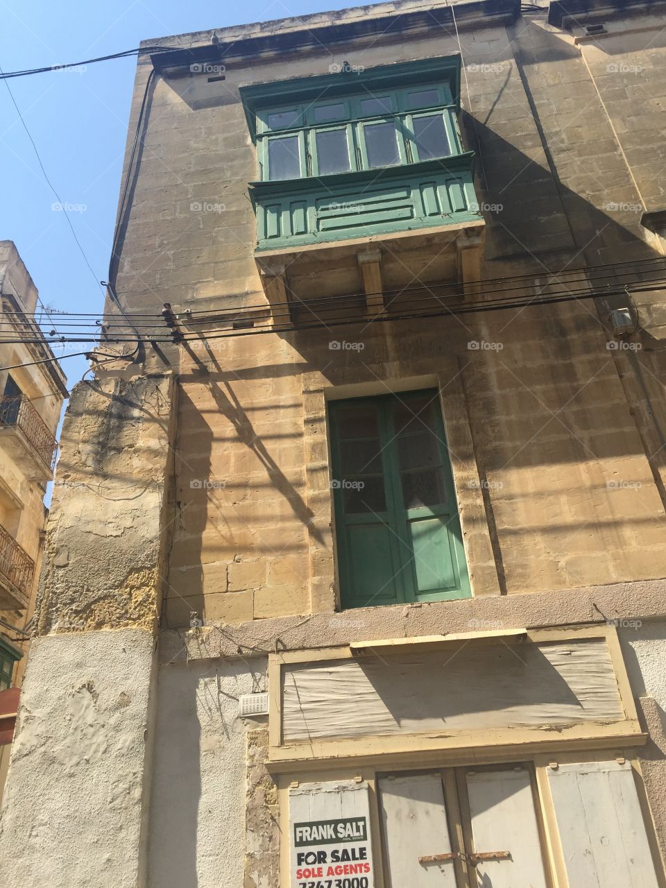 Windows around the World. Windows in the Capital City of Valletta, Malta.