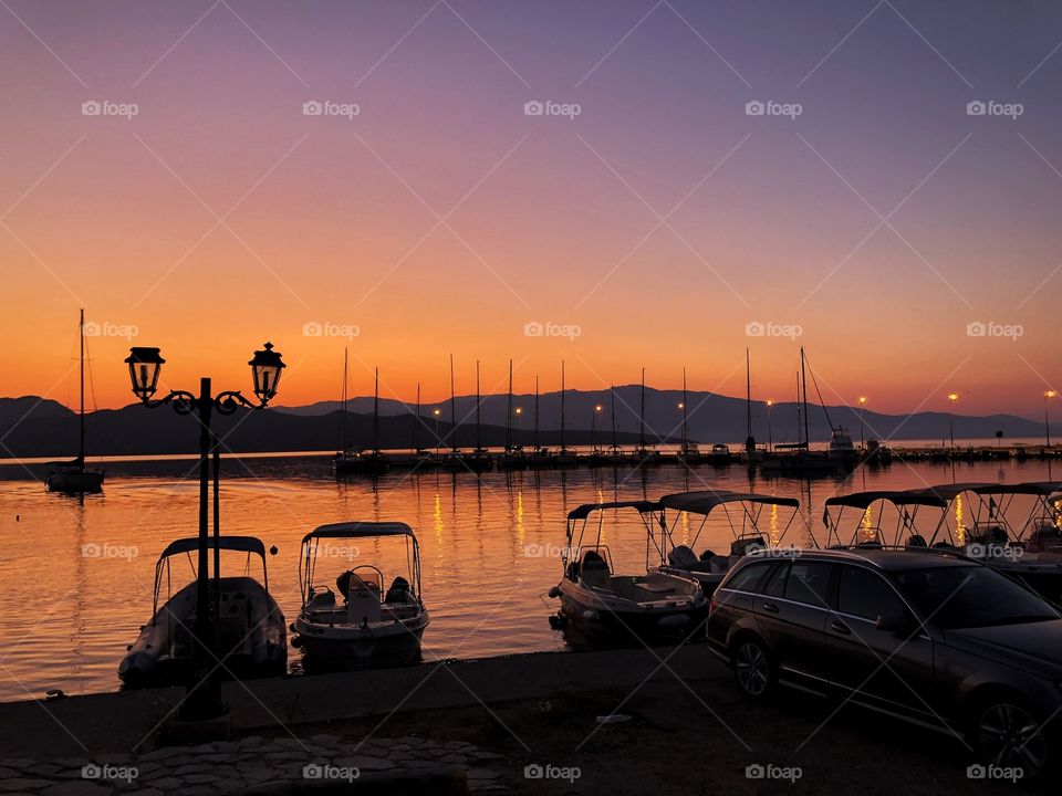 Waterfront in Lefkada