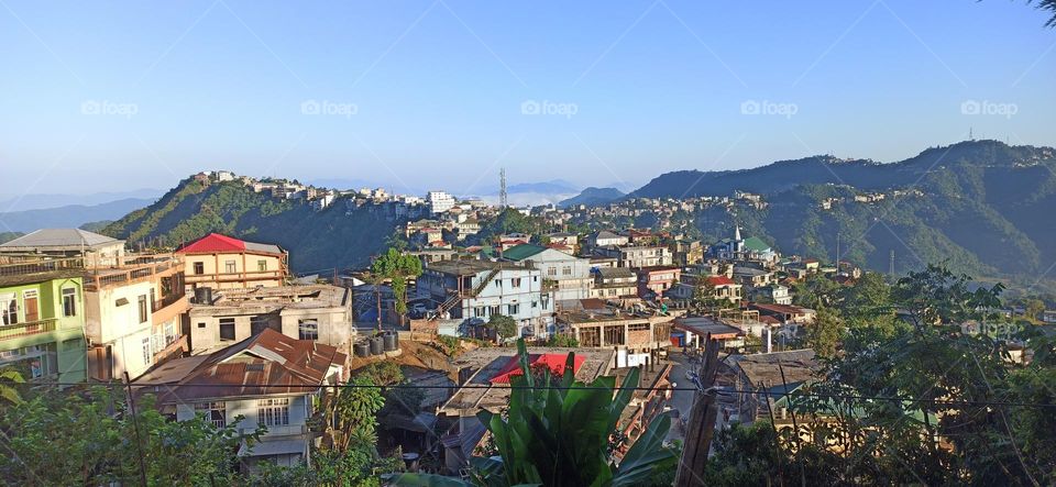 Beautiful Lunglei hills station