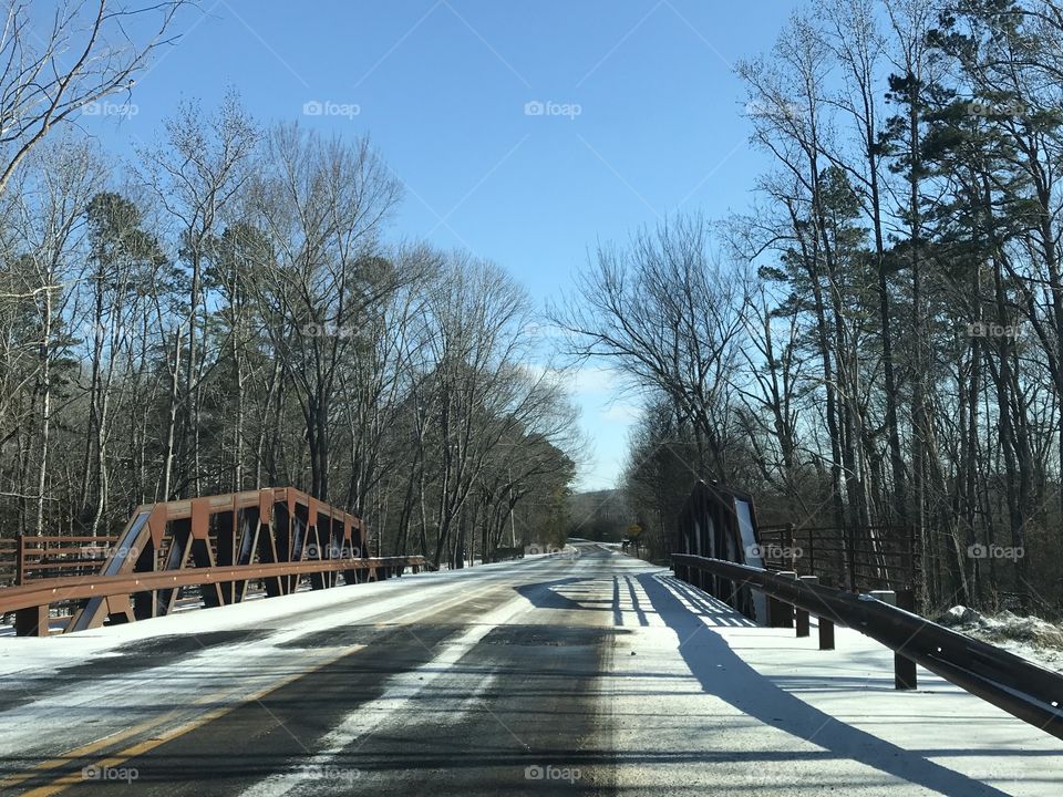 Winter bridge 
