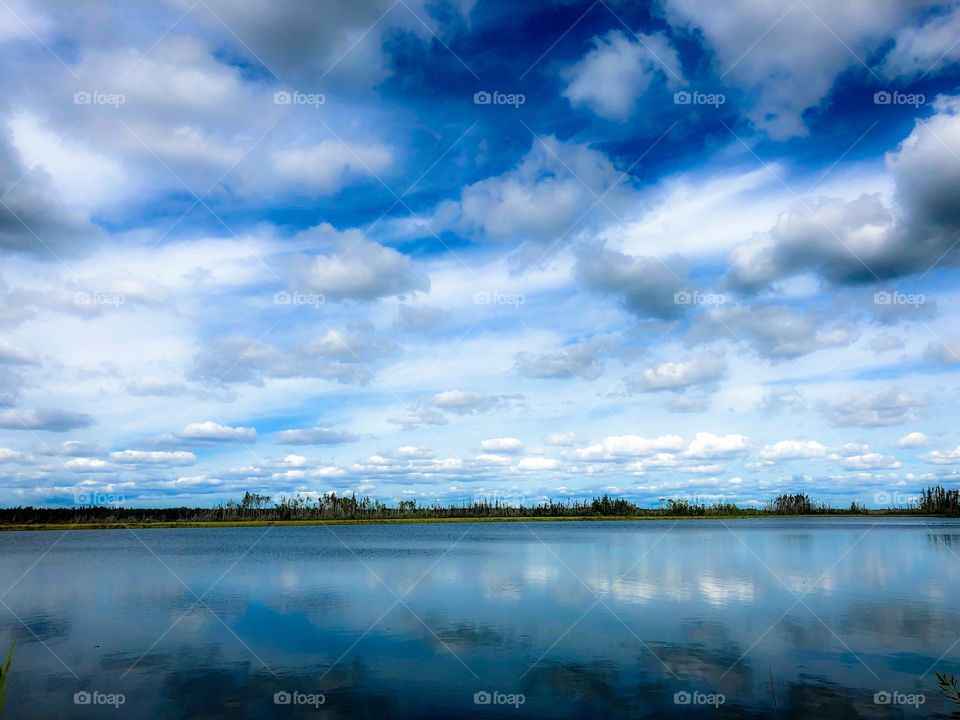 Beautiful cloudy day