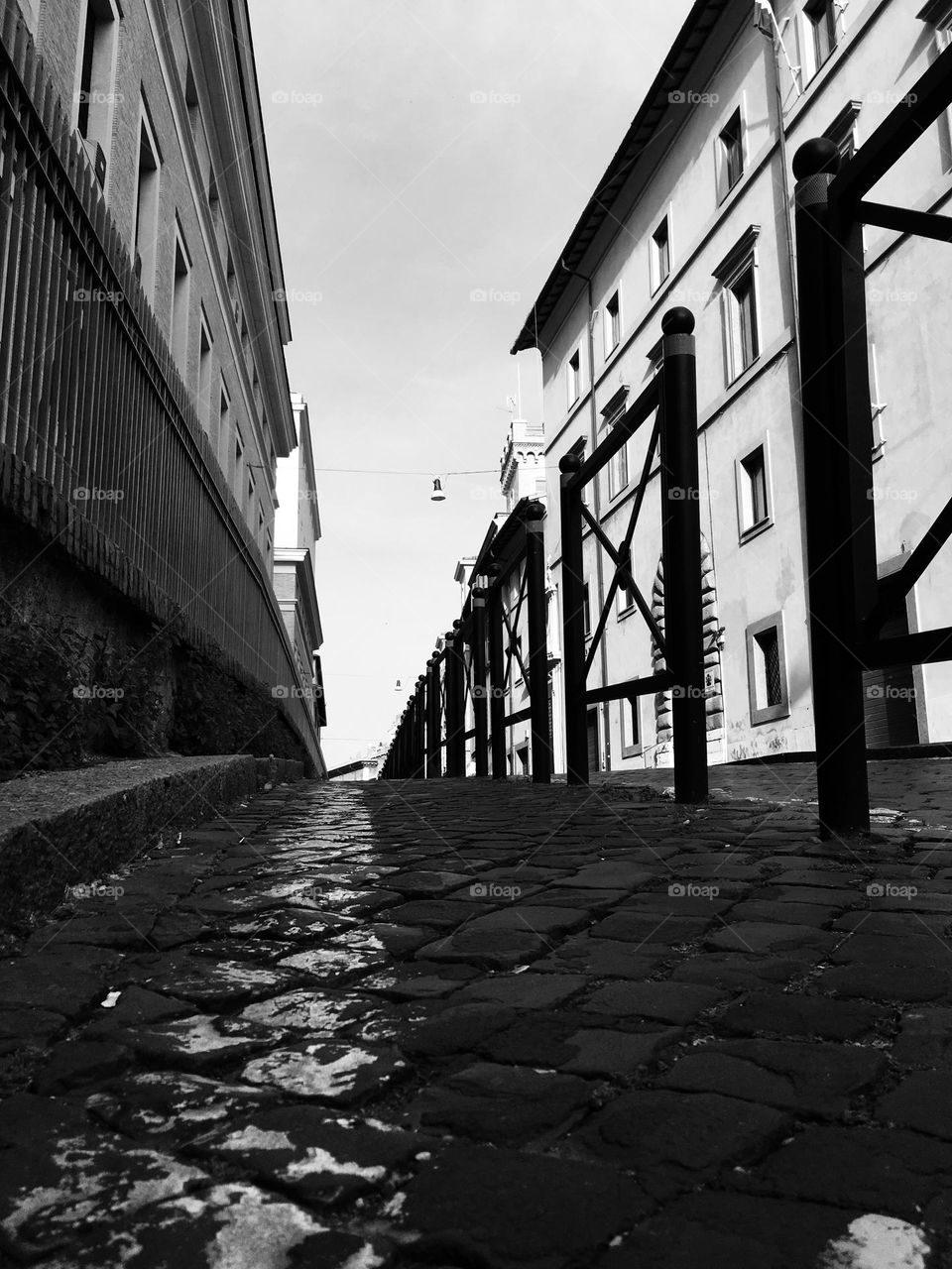 Cobblestones in Rome 