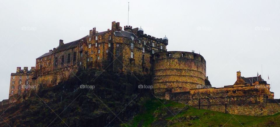Castle in Scotland 