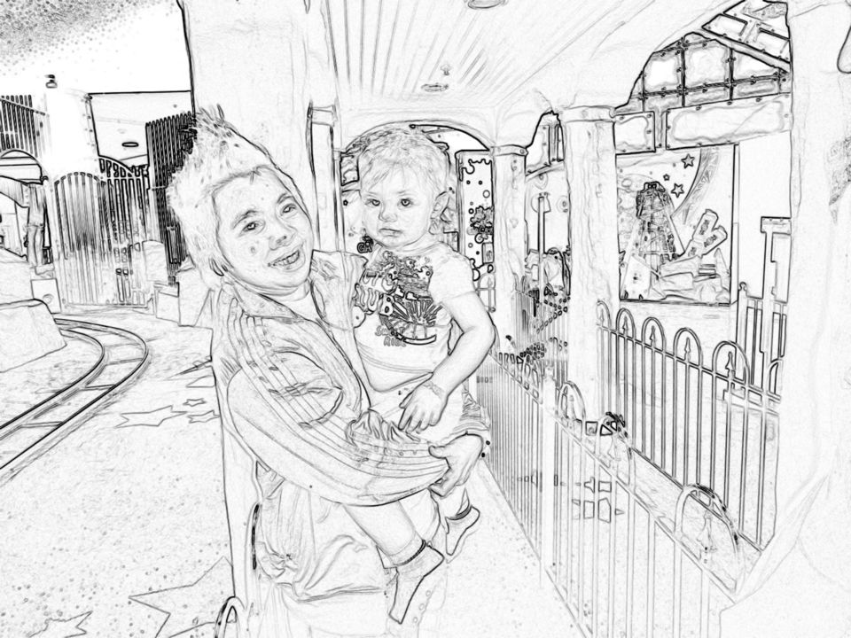 People at a play centre 