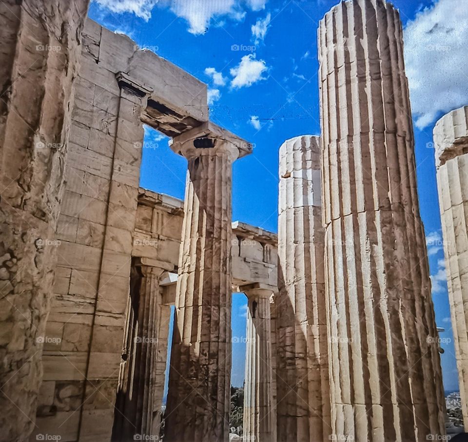 Parthenon of Athens,Greece